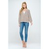 West K Women's Clara Furry One Button Short Cardigan - 4 of 4