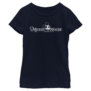 Girls Mickey & Friends Country Club Mickey T Shirt - 1 of 4