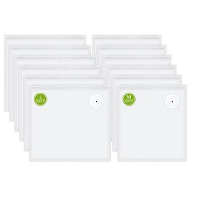 Aoibox Reusable Vacuum Sealer Bags with Air Valve for Food Storage, Ideal for Freshness Preservation, Leakproof & Dishwasher-Safe - 1 of 4