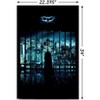 Trends International DC Comics - The Dark Knight - Batman View Of The City Unframed Wall Poster Prints - 3 of 4