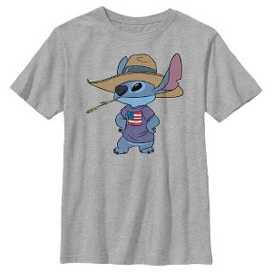 Boy's Lilo & Stitch American Pride T-Shirt - 1 of 4