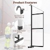 Shipping Container Shelving Brackets 4PCS, 3-Tier 22''D x 60''H Steel Shelf Support for Cargo Storage, Easy to Hang & Remove for Containers - 4 of 4