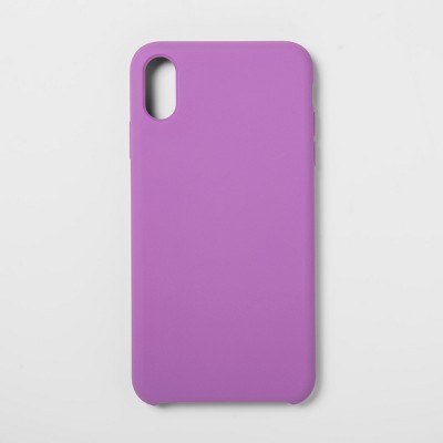 heyday™ Apple iPhone XS Max Silicone Case - Lilac