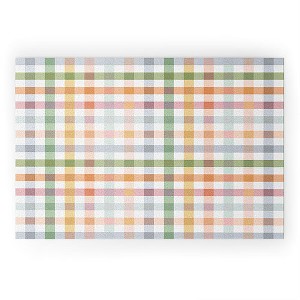 Ninola Design Countryside Gingham Picnic Looped Vinyl Welcome Mat - Society6 - 1 of 4