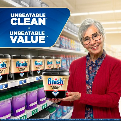 Finish Lemon Ultimate Dishwasher Detergent Tablets - 38ct