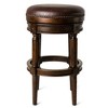 Maven Lane Pullman Backless Swivel Vegan Leather Bar Height Bar Stool - 3 of 4