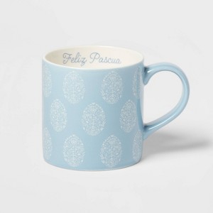 16oz Stoneware Feliz Pascua Mug - Threshold™ - 1 of 3