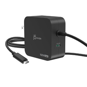 j5create 102W GaN PD USB-C® 2-Port Charger - 1 of 4