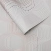 Revival Grey and Pink Geometric Paste the Wall Wallpaper - 3 of 4