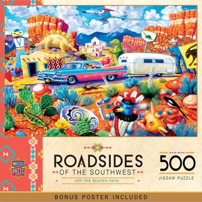 MasterPieces 500 Piece Jigsaw Puzzle - Off the Beaten Path - 15"x21"