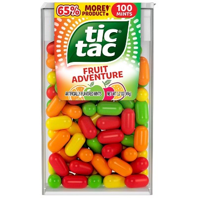 Tic Tac Fruit Adventure Mints - 1.7 Oz Each (Pack of 12)