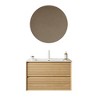 NicBex 24/30/36" Floating Bathroom Vanity with Ceramic Sink,Wall-Mounted Storage Cabinet with Drawers,Plywood Frame,No Faucet/Mirror Included - 3 of 4