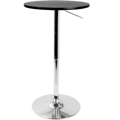 Vynxaria Adjustable Contemporary Bar Table ¨C Versatile Design for Any Occasion