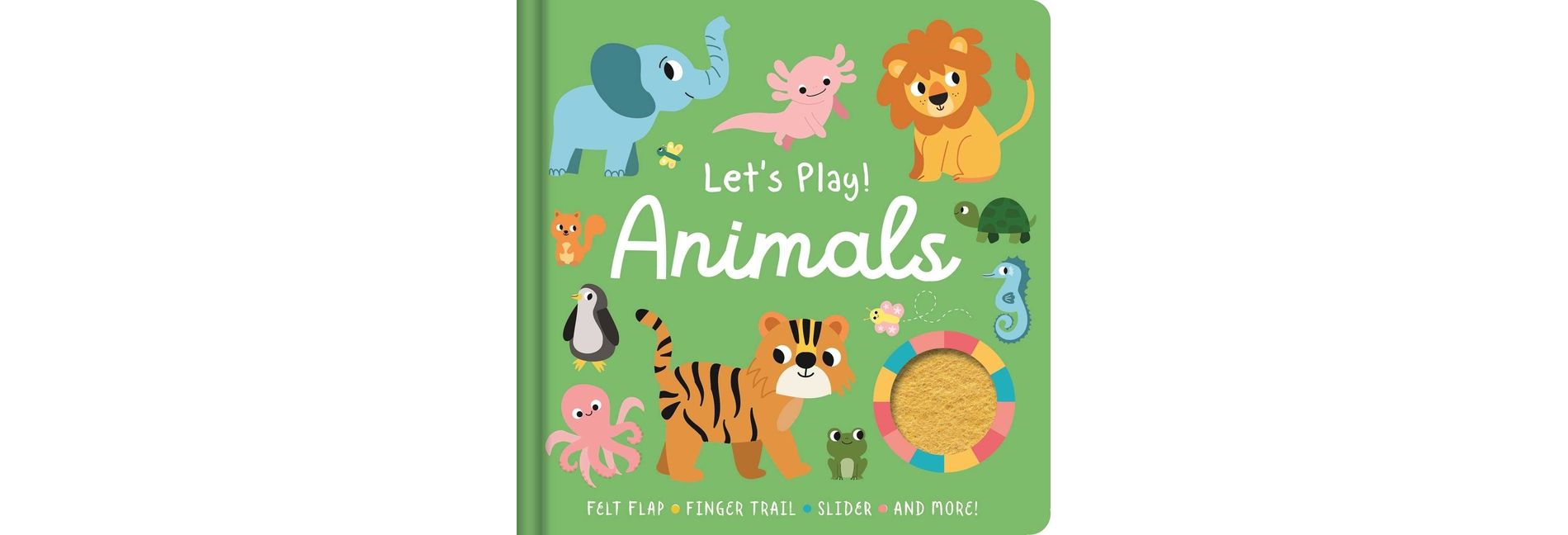 Let's Play! Animals - by  Igloobooks (Board Book)