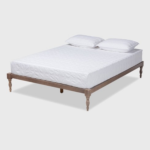 Twin Iseline Wood Platform Bed Frame, Wooden Platform Bed Frame Twin