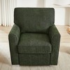 OUTSUPPLY 360° Swivel Chair, Accent Armchair, Swivel Sofa Chair with Side Pockets for Living Room, Bedroom, Office and Hotel - 3 of 4