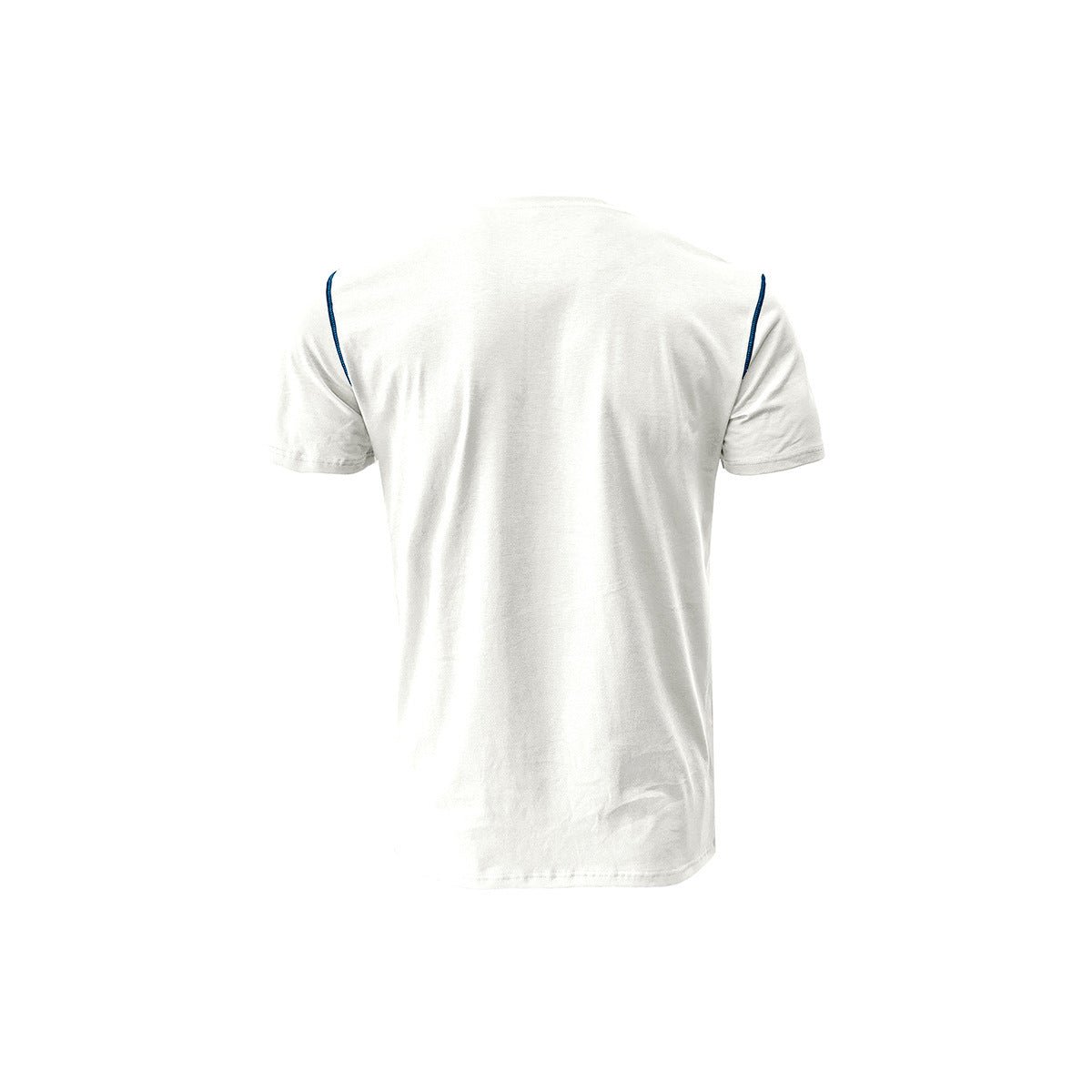 Мужские рубашки Attraco Men's Short Sleeve Henley Shirt with Chest Patch Pocket & Tailored Stitching Tops Black L — фото 8