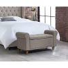 Sonia 43.7" Wide Storage Bench  | ARTFUL LIVING DESIGN - 2 of 4