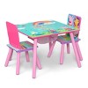 Delta Children Kids' Table and Chair Set with Storage - Green Gold Gold Certified - 4 of 4