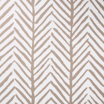 Herringbone Stripe Peel &#38; Stick Wallpaper Tan - Threshold&#8482;