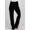 PinkBlush Black Foldover Maternity Lounge Pants - 4 of 4