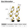 Beer Pattern Women Printed Crew Socks Funny Funky Socks Soft Polyester Novelty Gifts for Artists Men - 2 of 4
