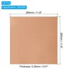 Unique Bargains Scrapbook Poster DIY Reflective Metallic Mirror Board Sheets 30 Pcs - 2 of 4