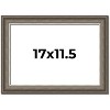 PosterPalooza | Weathered Black Picture Frame - UV Acrylic, Backing Board, Hanging Hardware Included - 2 of 4