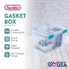 Sterilite Multipurpose Clear Plastic Storage Container Box - 3 of 4