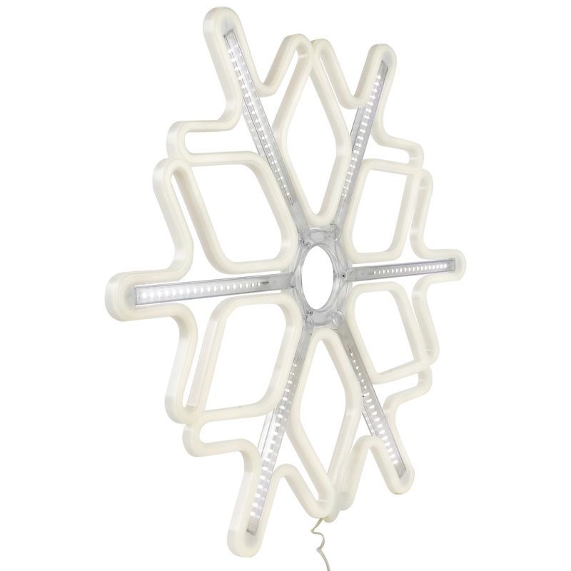 Northlight 16" Cascading Lighted Snowflake Outdoor Christmas Decoration, 3 of 5