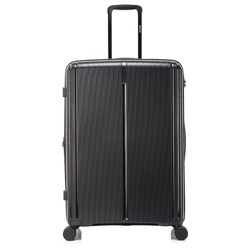 DUKAP Airley Lightweight Hardside Large Checked Spinner Suitcase - Black, 2 of 19