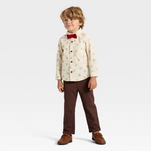 Toddler Boys' 3pc Holiday Dressy Set - Cat & Jack™ - 1 of 4