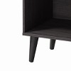Syemin TV Stands and Consoles 63" TV Stand with Open Storage Shelves Entertainment Center and Industrial TV Console Table, Gray, 63"*15.2"*25.6" - 3 of 4