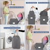 210L Laundry Hamper Collapsible with 2 Washable Laundry Bags, Laundry Basket with Handles Foldable Hamper Dorm Laundry Basket - 3 of 4