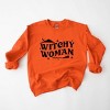 Simply Sage Market Witchy Woman Broom Sweatshirt - 3 of 4
