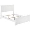 AFI Furnishings Metro Full Traditional Bed with Matching Footboard and Turbo Charger in White - 4 of 4