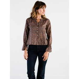 ABLE Women's Kristen Button Down Blouse - 1 of 4