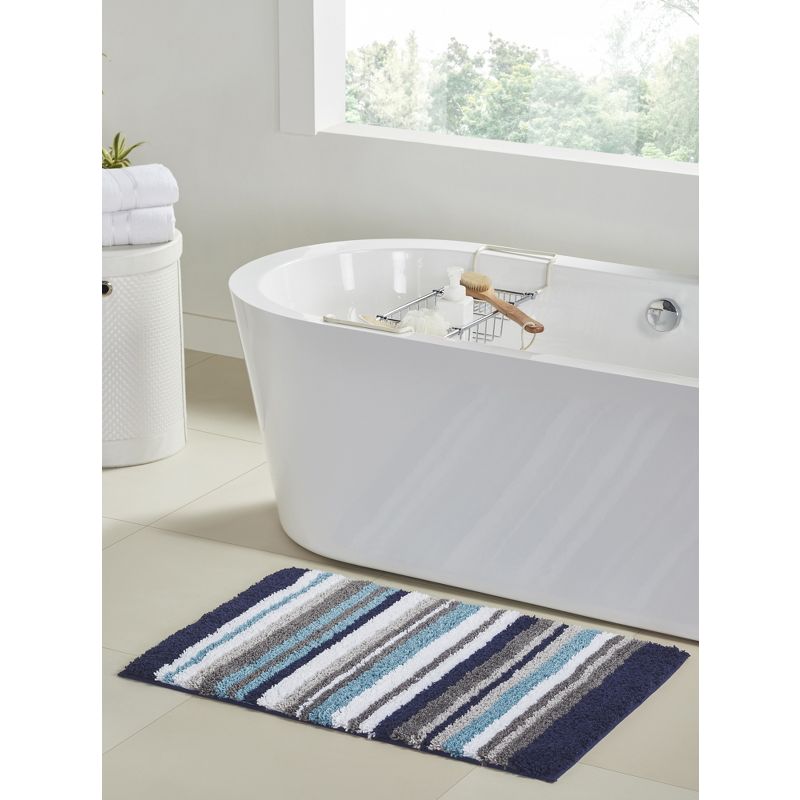 Griffie Collection 100% Polyester Tufted Bath Rug - Better Trends, 1 of 7