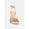 Heeri Metallic Lined Slim Block Heel Sandals - 3 of 4