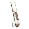 Dexmalle generation gray solid wood frame full length mirror - 4 of 4