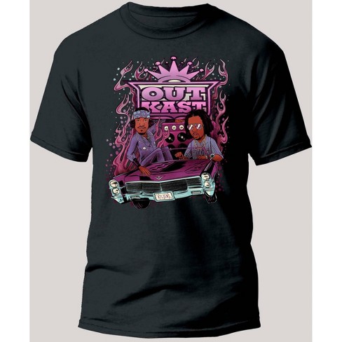 Men's Outkast Short Sleeve Graphic T-Shirt - Black S