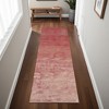 Red Chevron Hand Woven Area Rug - 2 of 3