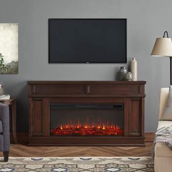 Real Flame Torrey Electric Decorative Fireplace Dark Walnut