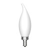 GE 2pk 100W Ultra Bright LED CAC Decorative Light Bulbs Soft White - 3 of 4