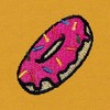 Dalix Donut Embroidered Hoodie Fleece Sweatshirt Zip Front Mens - 2 of 4