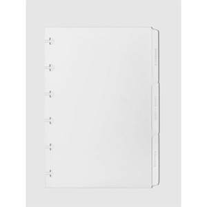 The Essentials Side Tab Planner Dividers | Low Profile | Matte | Cloth & Paper - 1 of 4