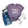 Simply Sage Market Women's Baseball Is My Favorite Season Short Sleeve Graphic Tee - 2 of 2