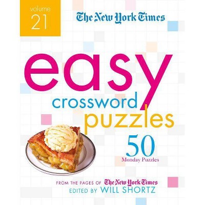 The New York Times Easy Crossword Puzzles Volume 21 - (Spiral Bound)