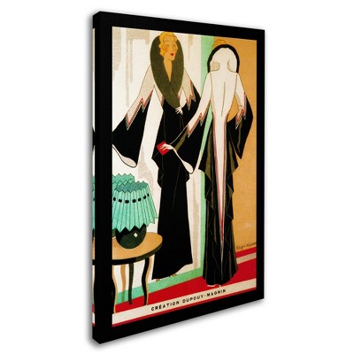 Trademark Fine Art -Vintage Lavoie 'Deco Fashion 1932' Canvas Art