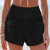 Women's High-Rise Cover-Up Shorts with Elastic Waistband - Cupshe - 4 of 4